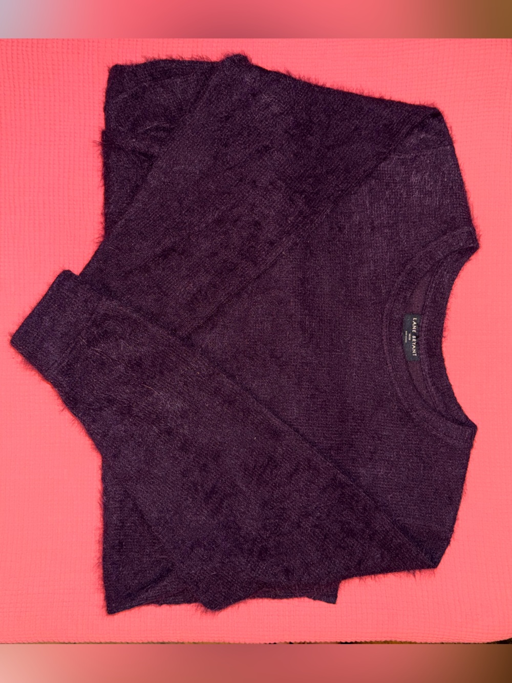 Fuzzy Purple Lane Bryant Sweater